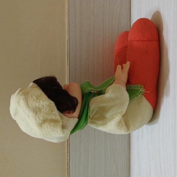 Vintage 1970's Horsman Bean Bag 12" Baby Chef Doll - Picture 2 of 6